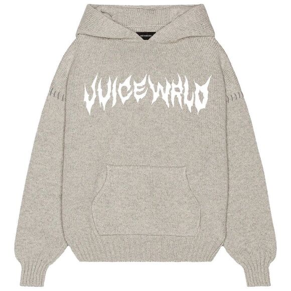 Juice Wrld x RIGF 5 GAUGE KNIT HOODIE​